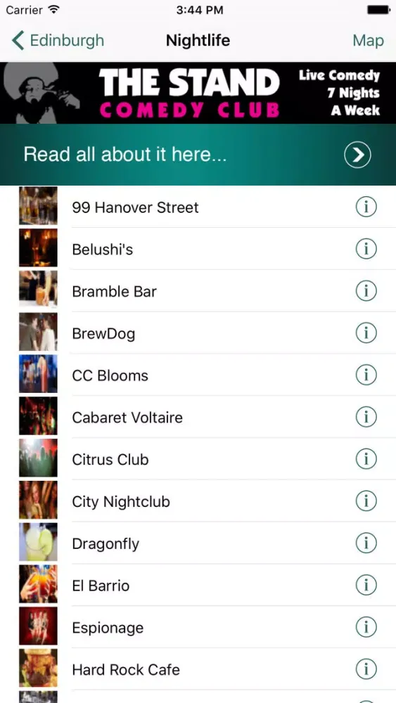 Kingfisher Visitor Guides Screenshots