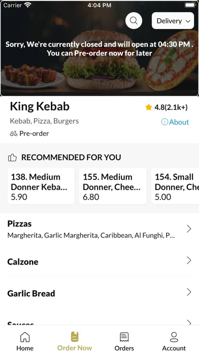 Zrzuty ekranu King Kebab Leeds