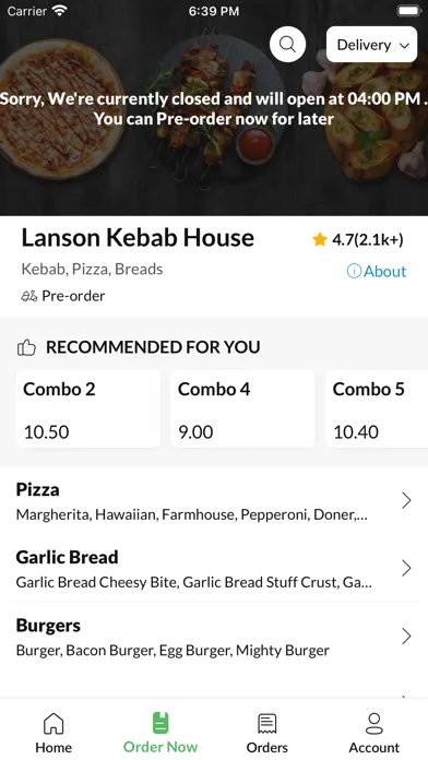 Captures d'écran de Lanson Kebab House