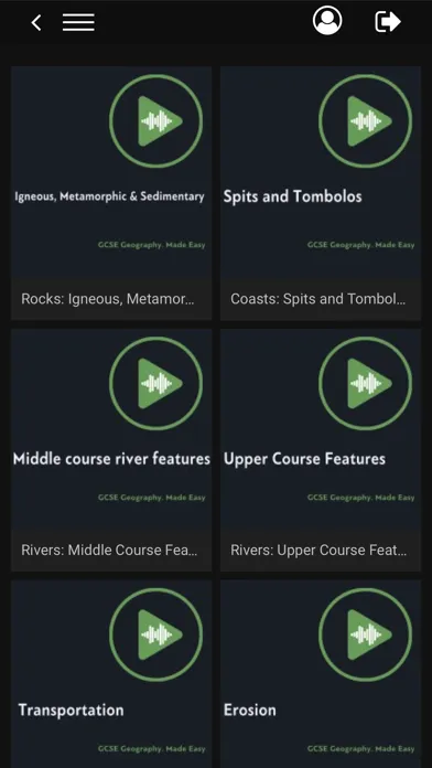 Tangkapan layar LearnThruMusic - GCSE revision