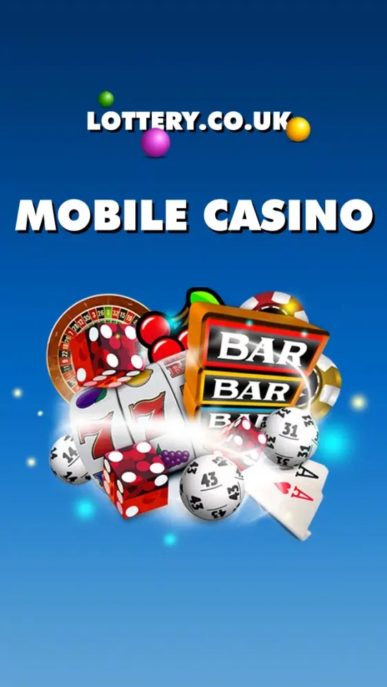 Capturas de tela do Lottery.co.uk Casino