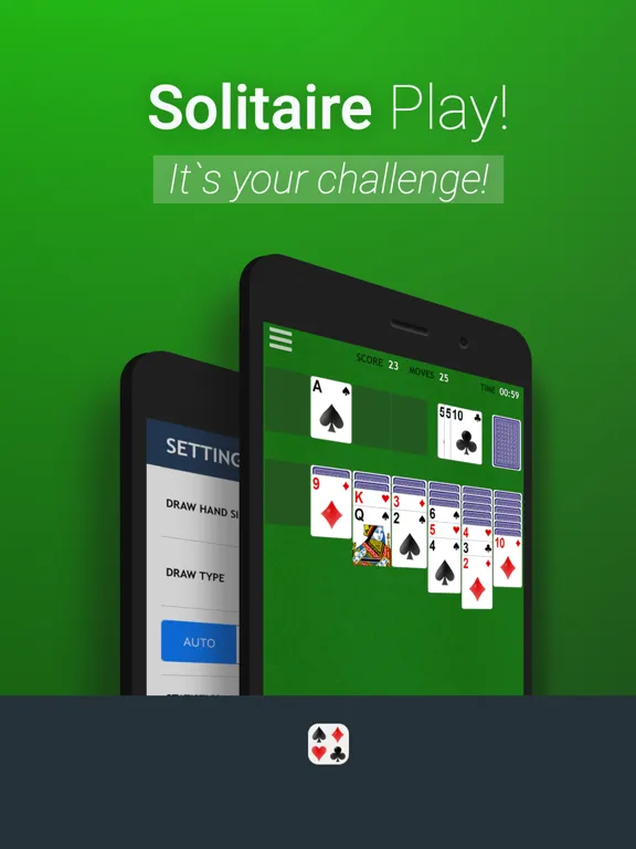 Ảnh chụp màn hình của Solitaire Play iPad 