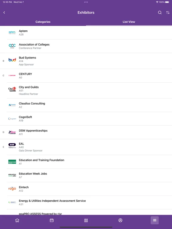 Capturas de pantalla de AAC 2024 iPad 