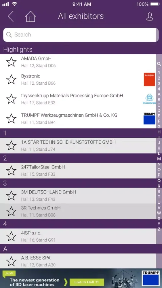 Capturas de pantalla de EuroBLECH