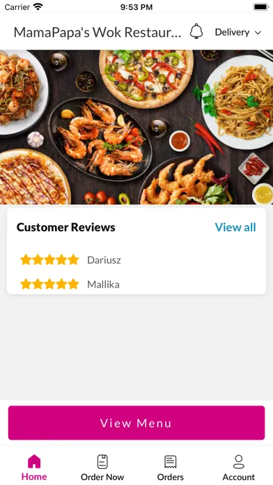Capturas de pantalla de MamaPapa's Wok Restaurant