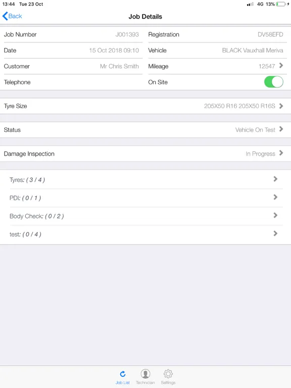 Capturas de pantalla de MAM CarSide iPad 