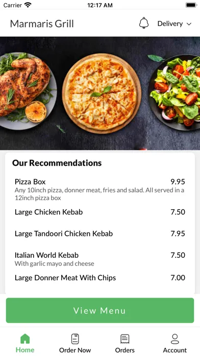 Zrzuty ekranu Marmaris Grill,
