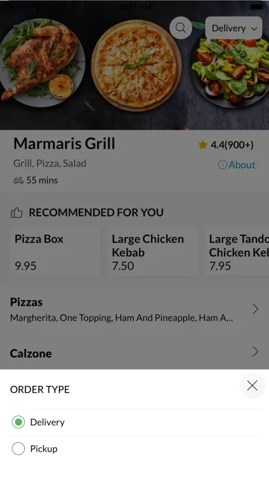 Zrzuty ekranu Marmaris Grill,