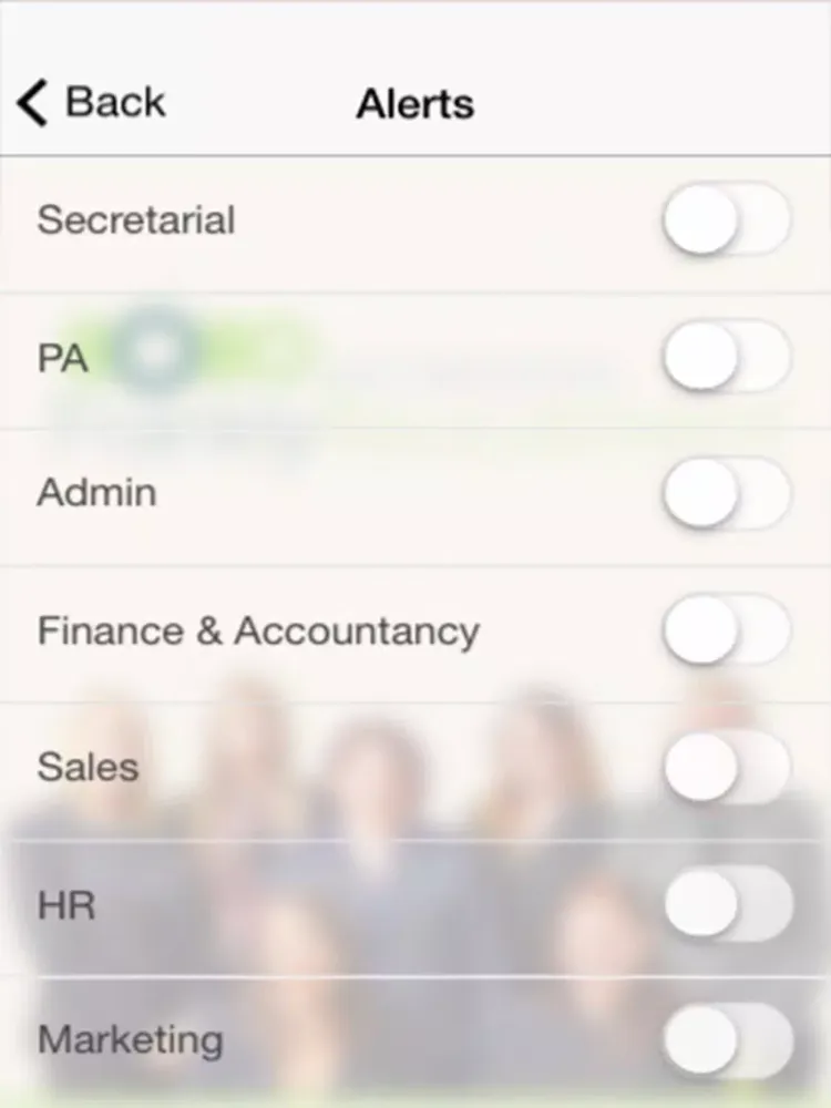 Frankly Recruitment iPad  Screenshots