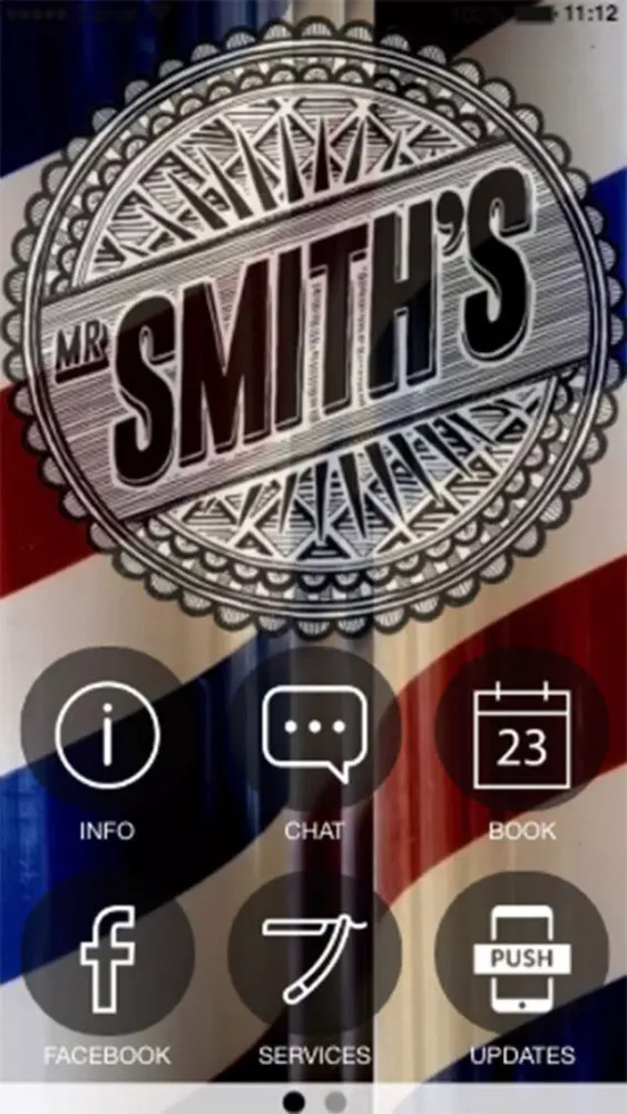 Ảnh chụp màn hình của Mr Smiths Barbershop