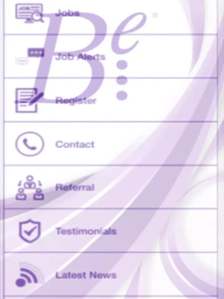 Be Personnel iPad  سکرین شاٹس