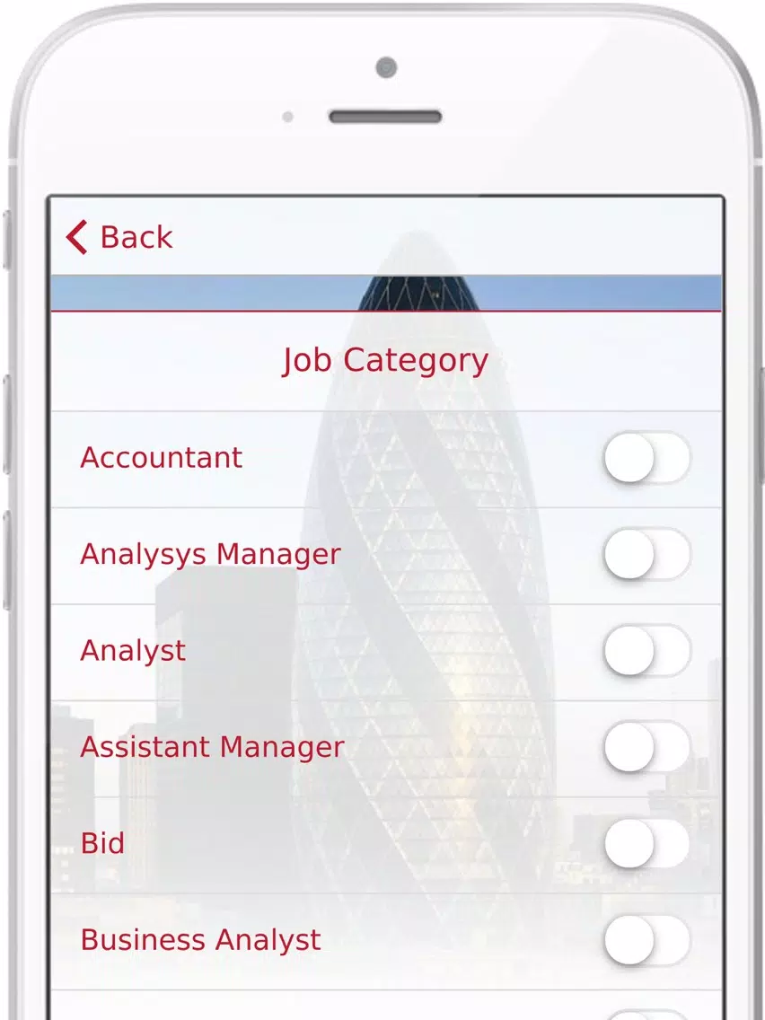 Ảnh chụp màn hình của GAN Recruit iPad 