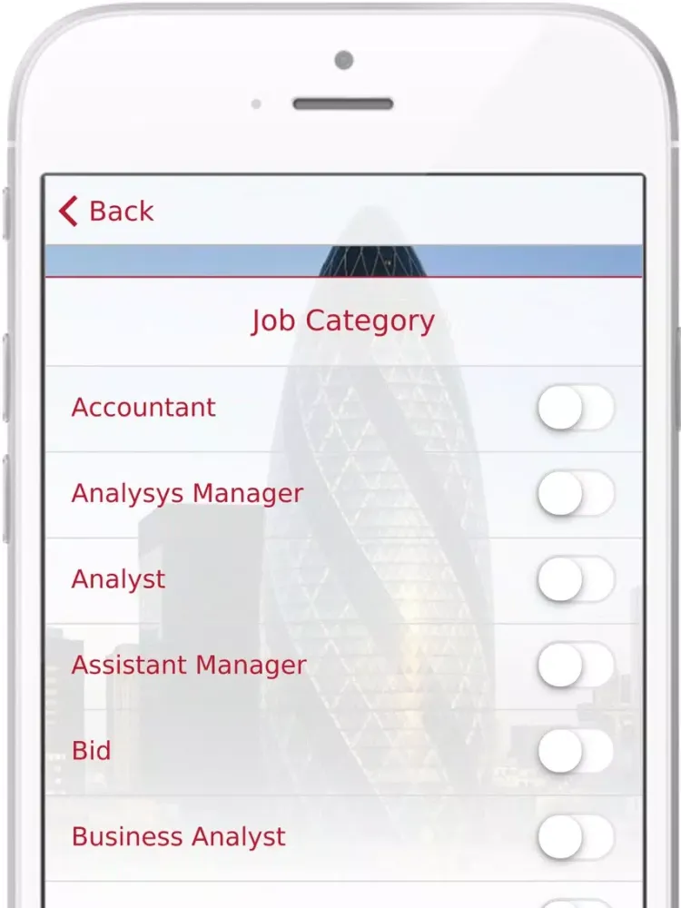 GAN Recruit iPad  스크린샷