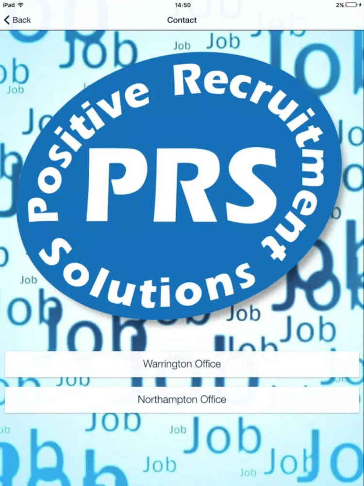 Positive Recruitment Solutions iPad  スクリーンショット
