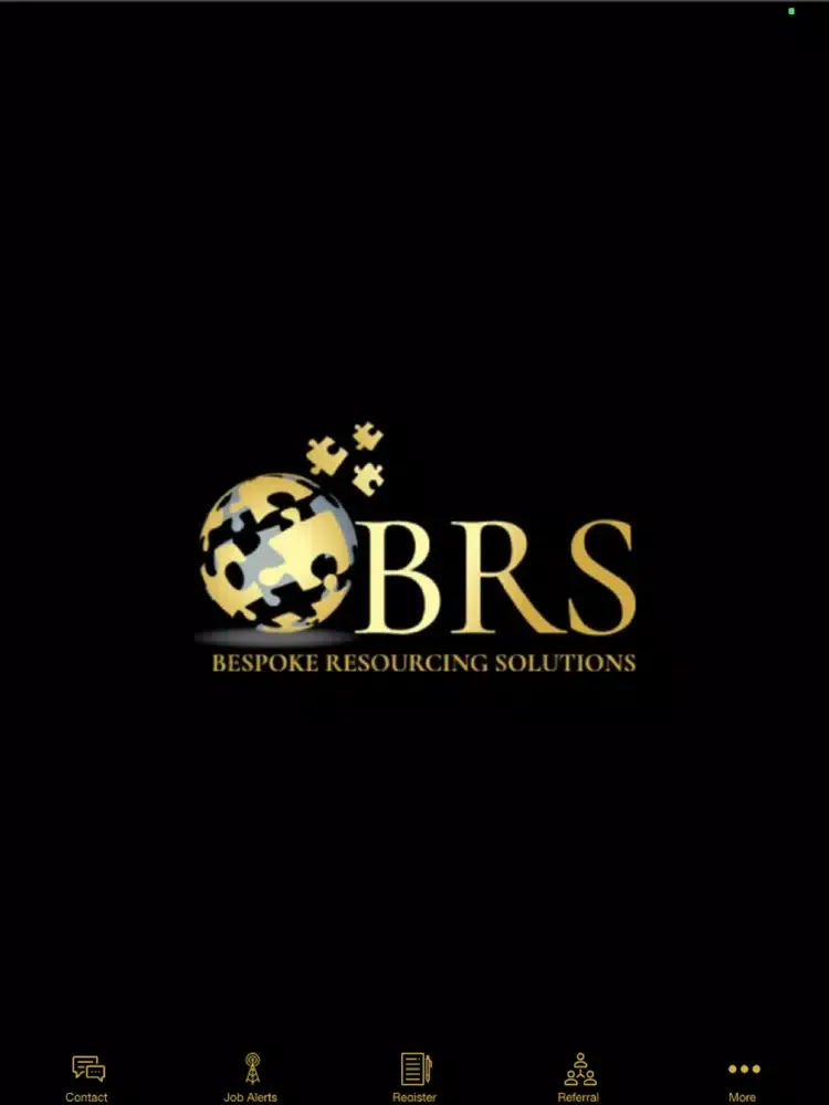 Tangkapan layar BRS Ltd iPad 
