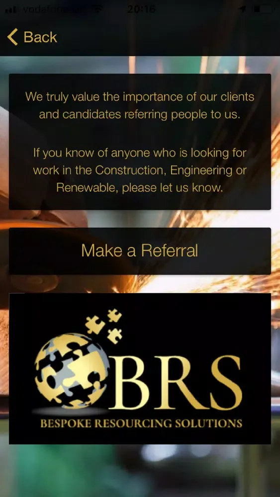 Tangkapan layar BRS Ltd