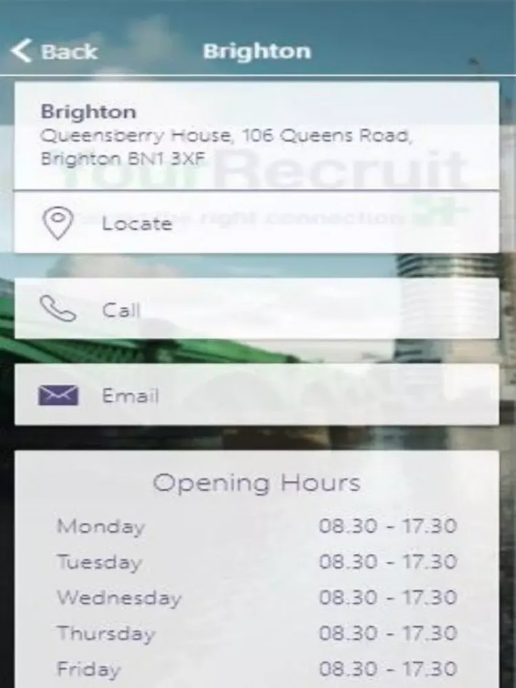 YourRecruit Office Jobs iPad  Screenshots