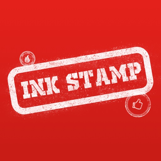 Ink Stamp - Rubber Stamp Stickers