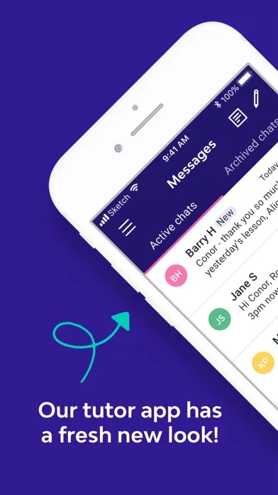 Capturas de pantalla de MyTutor for Tutors
