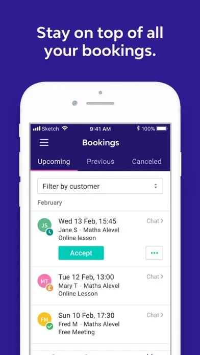 Capturas de pantalla de MyTutor for Tutors