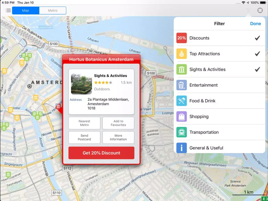 صور Amsterdam for Less Guide iPad 