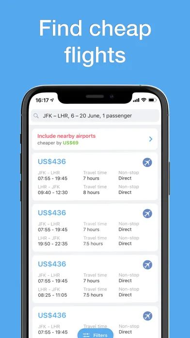 my Travel Agent - Easy flights Ekran Görüntüleri