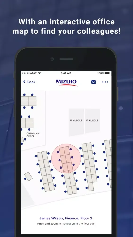 Mizuho International staff app 스크린샷