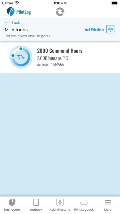Скриншоты PilotLog