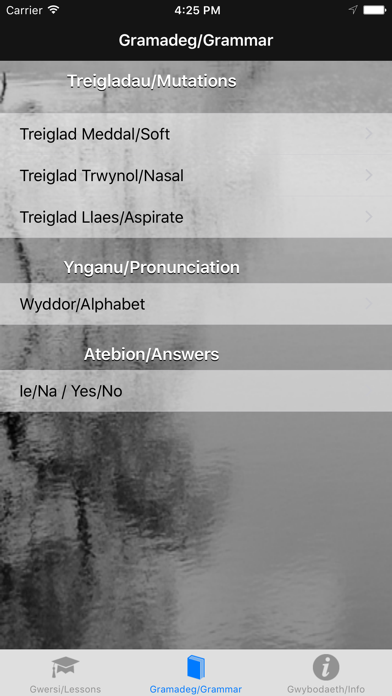 Captures d'écran de Welsh for Beginners
