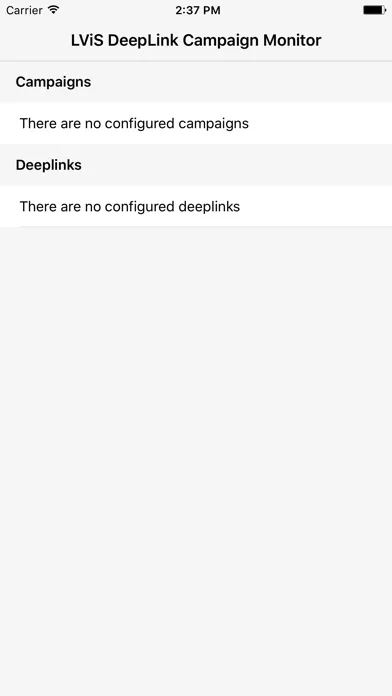 تصاویر LViS DeepLink Campaign Monitor