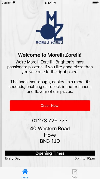 Zrzuty ekranu Morelli Zorelli Brighton