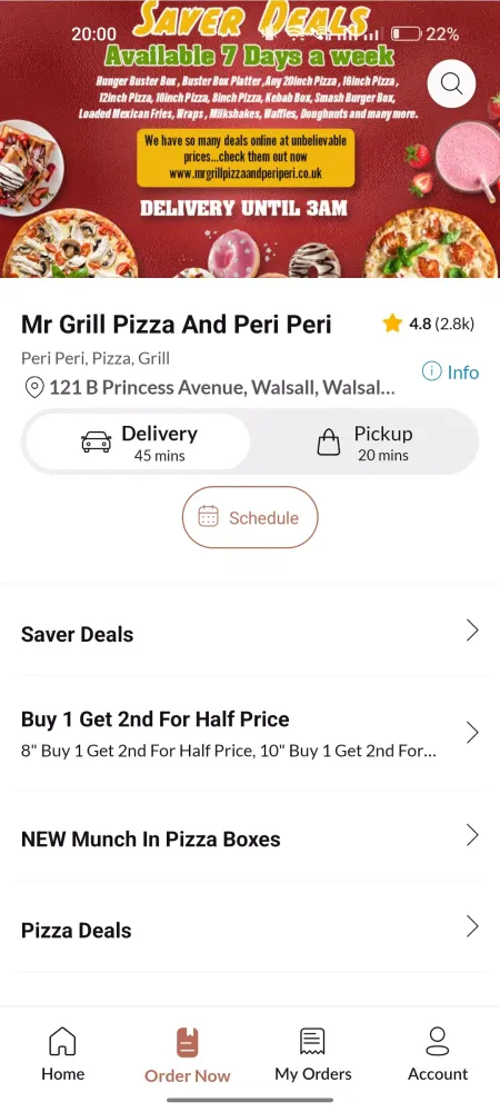 Mr Grill Pizza And Peri Peri Screenshots