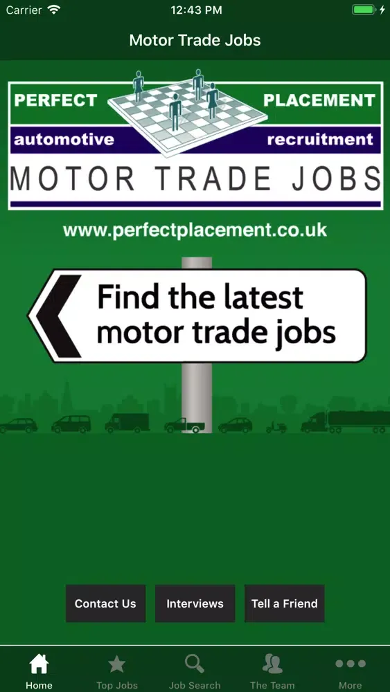 Capturas de pantalla de Motor Trade Jobs