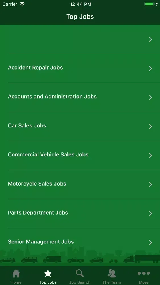 Capturas de pantalla de Motor Trade Jobs