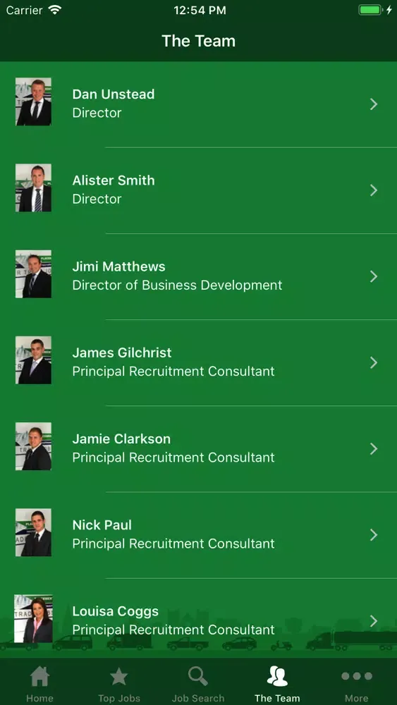 Capturas de pantalla de Motor Trade Jobs