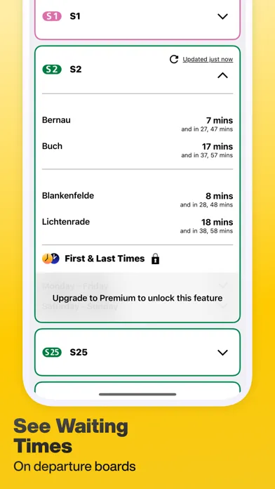 Capturas de tela do Berlin Subway: S & U-Bahn map