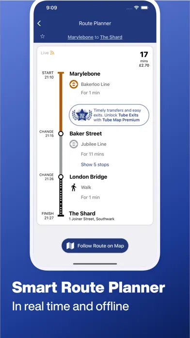 Captures d'écran de Tube Map - London Underground