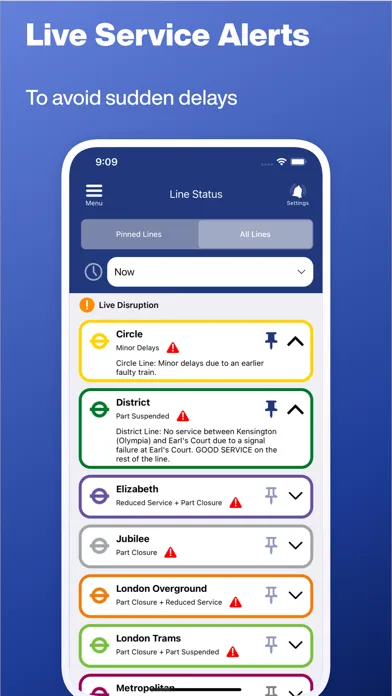 Captures d'écran de Tube Map - London Underground