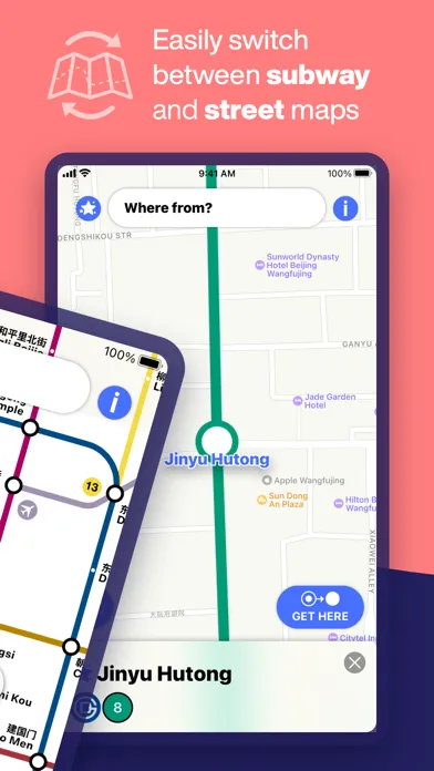 Beijing Subway - MTRC map应用截图