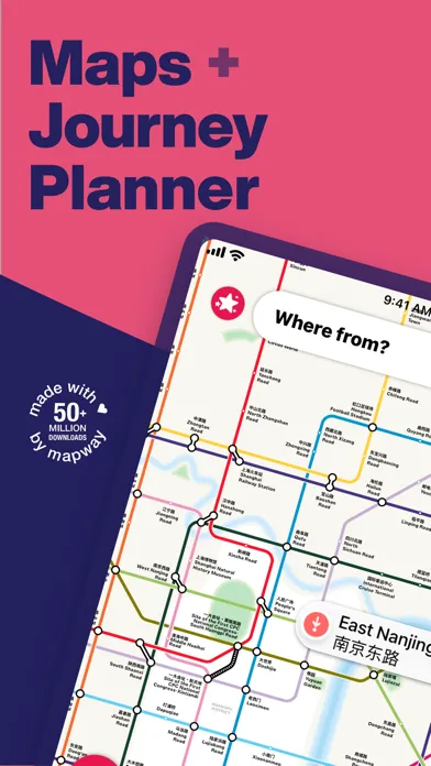 Shanghai Interactive Metro Map应用截图