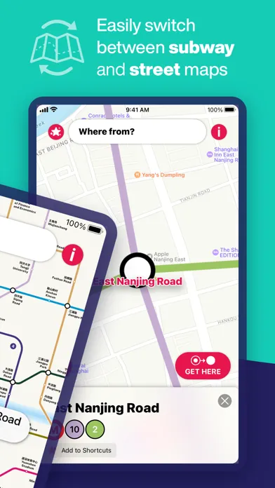 Shanghai Interactive Metro Map应用截图