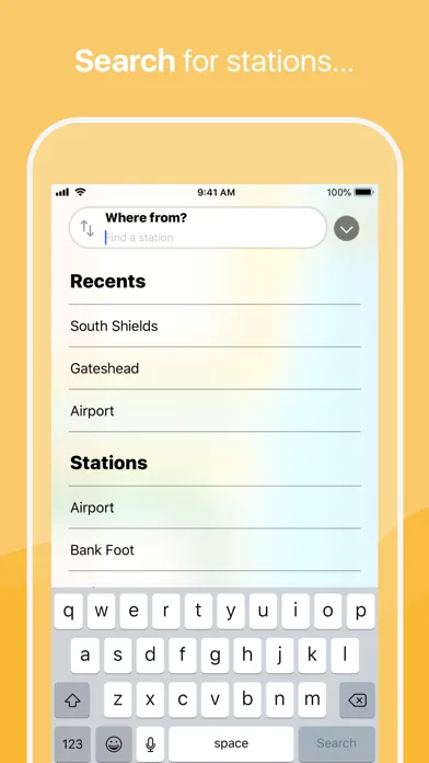 Tyne and Wear Metro Map 스크린샷