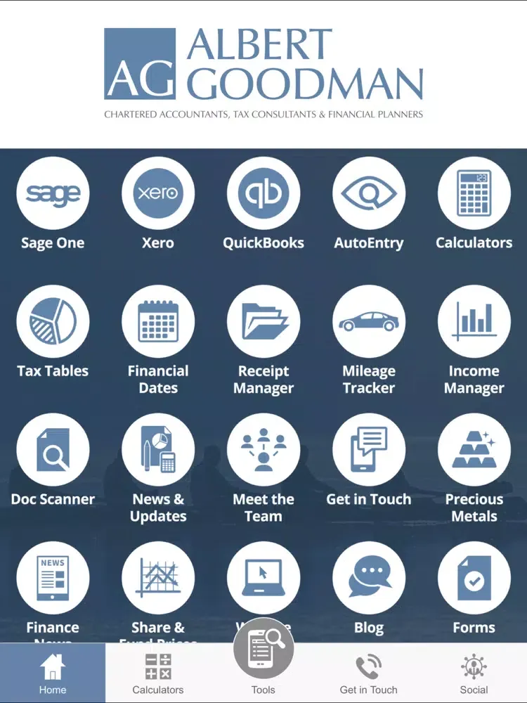 Albert Goodman LLP iPad 应用截图