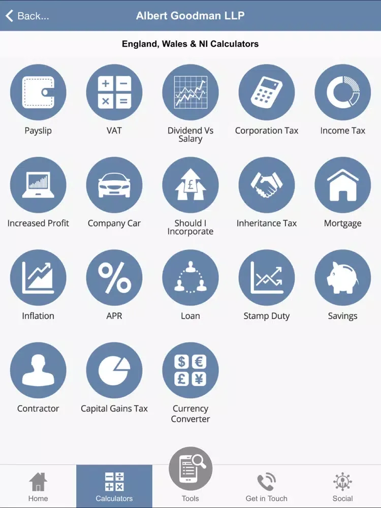 Albert Goodman LLP iPad 应用截图