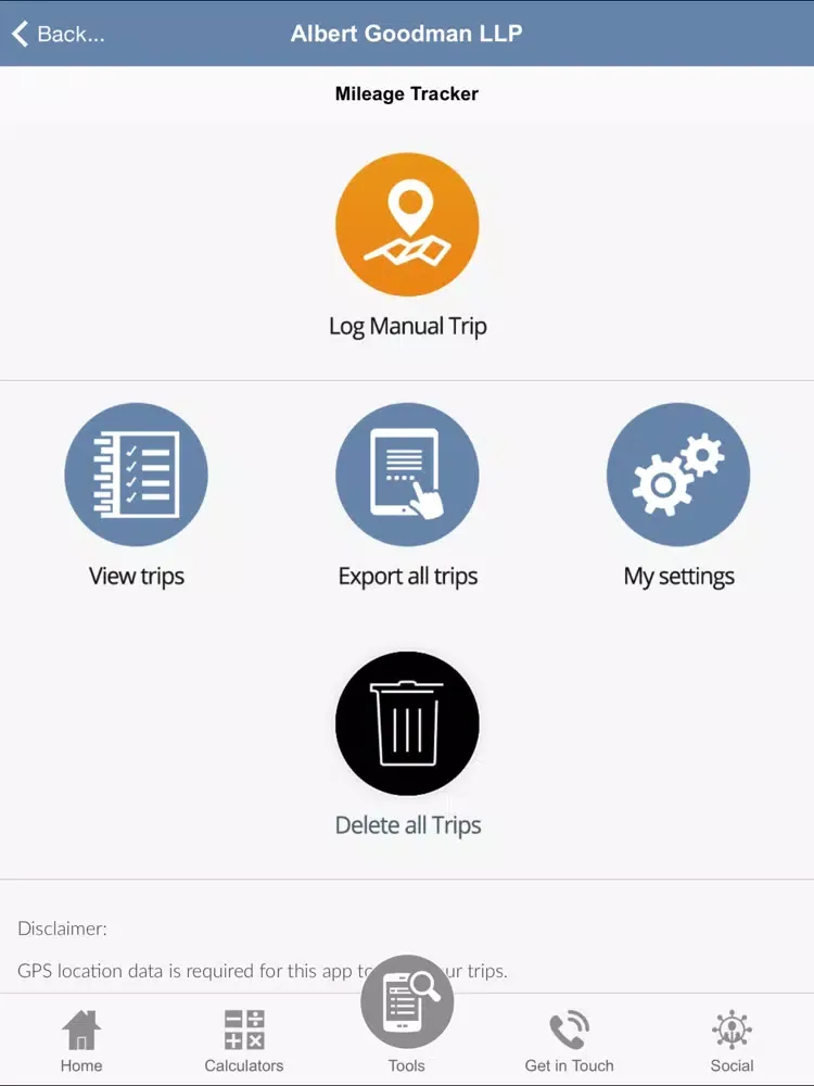 Albert Goodman LLP iPad 应用截图