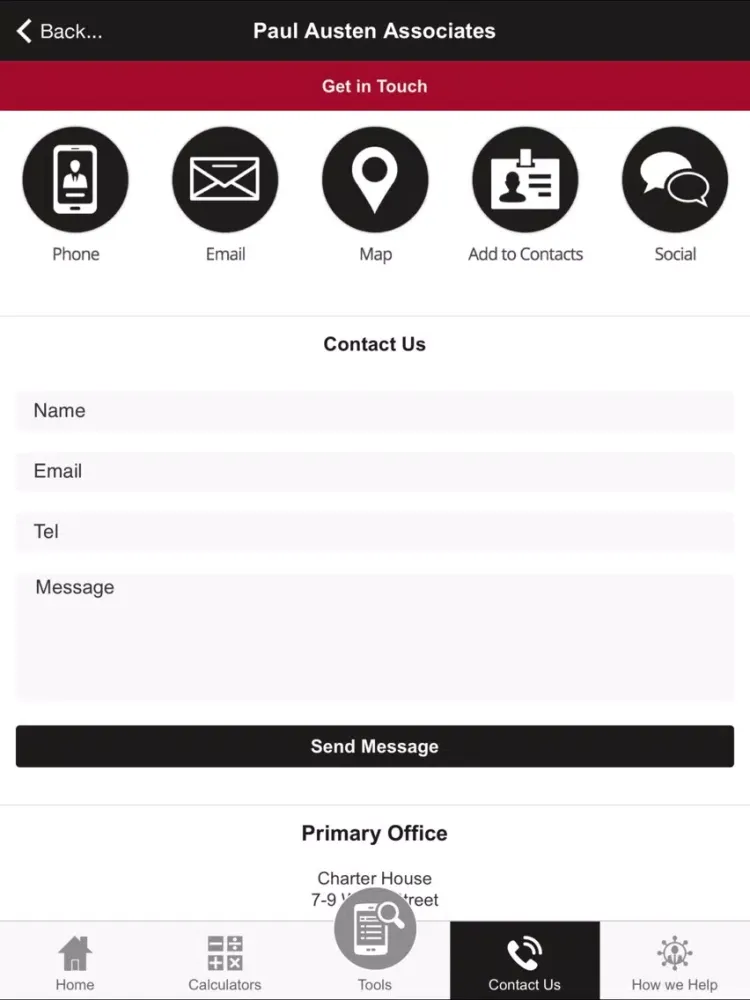 Скриншоты Paul Austen Associates iPad 