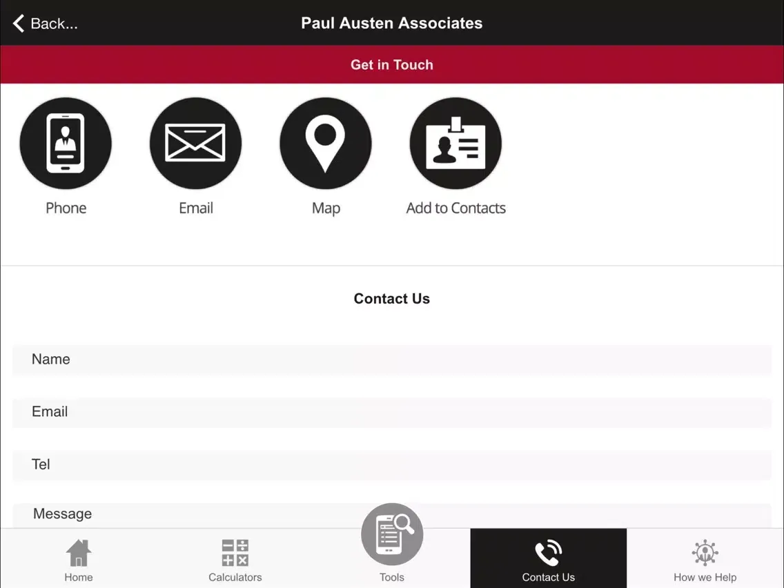 Скриншоты Paul Austen Associates iPad 