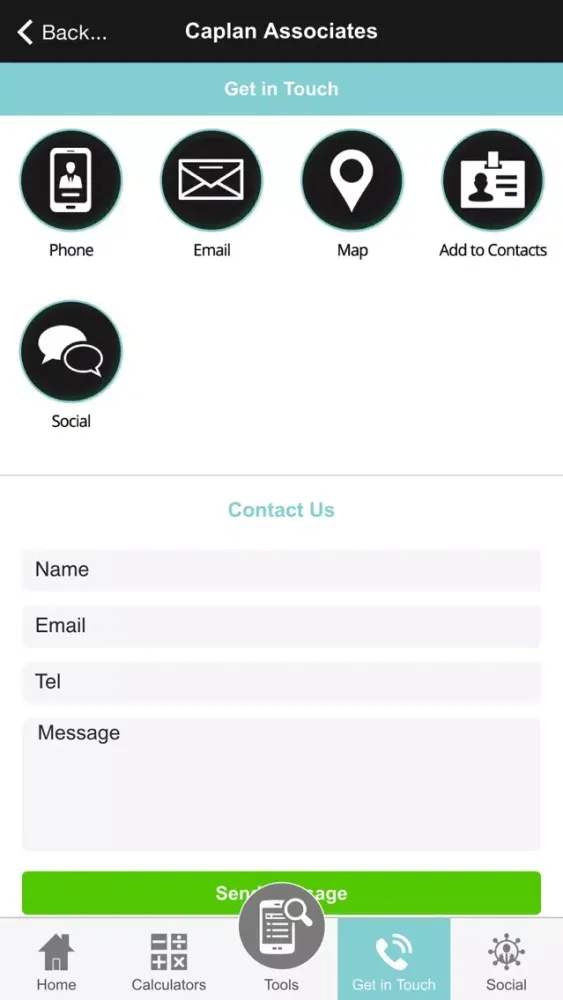 Caplan Associates Screenshots