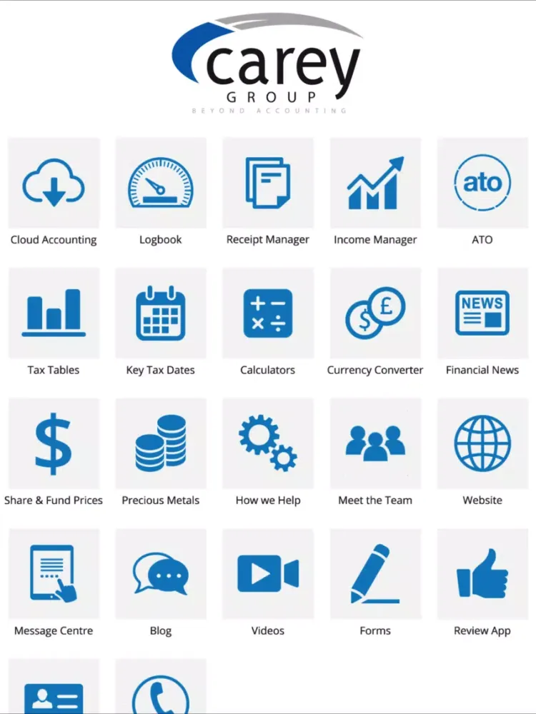 Capturas de tela do Carey Group of Companies iPad 