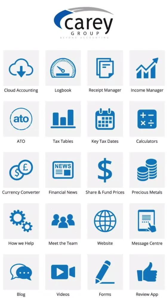 Capturas de tela do Carey Group of Companies